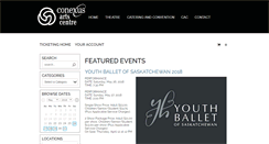 Desktop Screenshot of conexusticket.com